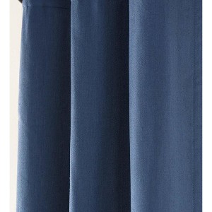 Homespun Grommet-Top Insulated Curtain, 72"L - 1 of 2