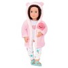 Our Generation Ice Cream Dreams Pajama & Robe Outfit For 18 Dolls : Target