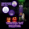 Allforpaws Happy Halloween Dog Toy Firehose Vampire Bat - 2 of 4