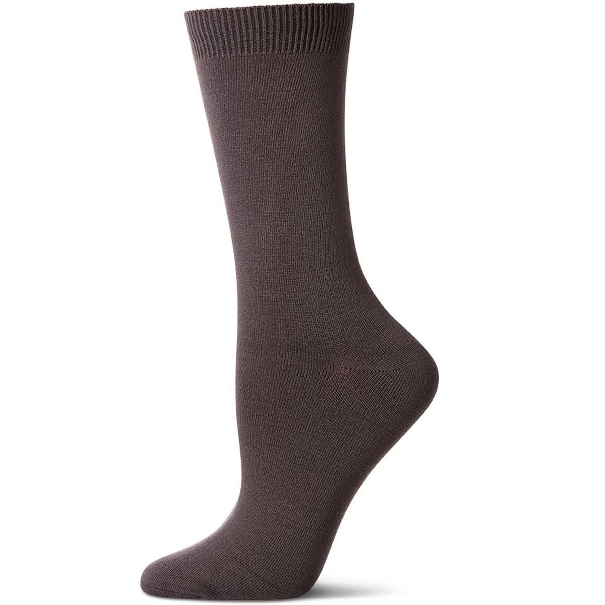 Memoi Women's Flat-Knit Bamboo Blend Crew Socks - thumbnail 10