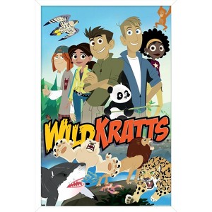 Trends International Wild Kratts - Group Framed Wall Poster Prints - 1 of 4
