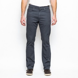 Full Blue Men's Big & Tall 5-Pocket Regular Fit Stretch Casual Pant - 1 of 3