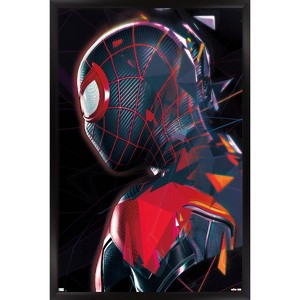Trends International Marvel's Spider-Man: Miles Morales - Profile Framed Wall Poster Prints - 1 of 4