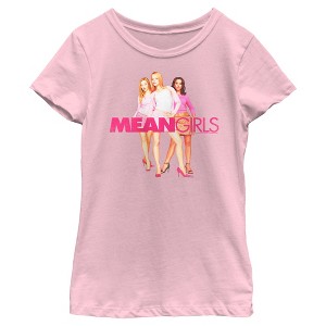 Girl's Mean Girls The Plastics Group Shot T-Shirt - 1 of 4