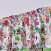 Barefoot Bungalow Blossom Window Valance With 2" header 3" rod pocket - 84x19", Multicolor - 4 of 4