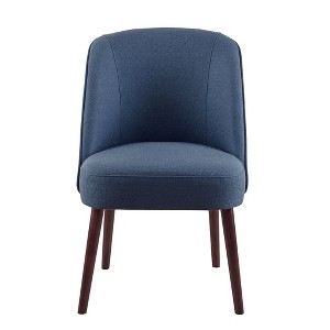 NicBex Dining Chairs Side Chair Upholstered Chair Rounded Back Dining Chairs with Wood Legs, Fabric Accent for Kitchen, Bedroom - 1 of 4