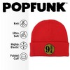 Harry Potter 9 34 Logo Knit Beanie for Men and Women, Red - 2 of 4