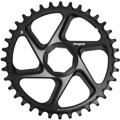 thumbnail image 2 of Hope E-Bike Spiderless Direct Mount Chainring – Bosch Brose Shimano, 34T Or 36T, New 2 of 5