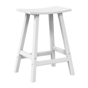 WestinTrends Outdoor Patio Adirondack Counter Height Stool Chair - 1 of 4