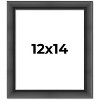 PosterPalooza | Refined Black Picture Frame - UV Acrylic, Foam Board Backing, Hanging Hardware - 2 of 4
