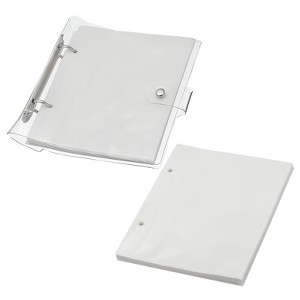 Unique Bargains Loose-Leaf Waterproof Refillable Double-Sided Photo Album with 100 Pockets 1 Pc - 1 of 3