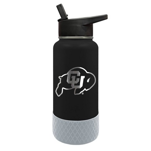 All in Motion 32oz Vacuum Insulated Stainless Steel Water Bottle Black New  