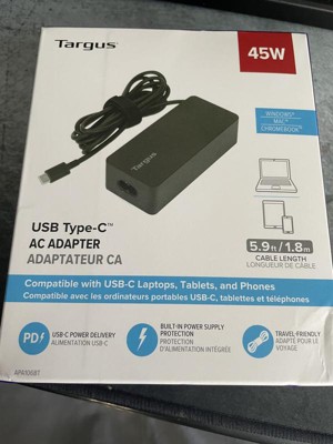 Cargador USB-C Targus de 45 W - Cargador portátil - LDLC