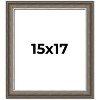 PosterPalooza | Weathered Black Picture Frame - UV Acrylic, Foam Board Backing, Hanging Hardware - 2 of 4