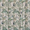 Ellis Curtain Brissac Classic Floral Design Button Holes Shower Curtain 70" x 72" Blue - 3 of 3
