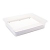 Storex Flat Storage Tray, Clear, Pack of 5 - 4 of 4