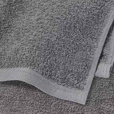 Purely Indulgent 100% Egyptian Cotton Bath Towel 30 in x 58 in Navy Blue