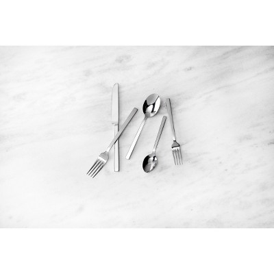 Viggo 20-Piece Mirrored Stainless Steel Flatware Set