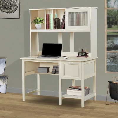 Saint Birch 47 Writing Desk With Hutch Soft White Target   GUEST 1c744fd1 07e9 4349 Ae24 Ae4e0a9859a6