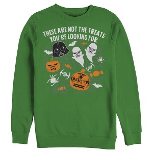 Men's Star Wars Halloween Not the Treats Sweatshirt - 1 of 4