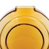 Melrose Round Amber Glass Vase 6.25"H - 3 of 3