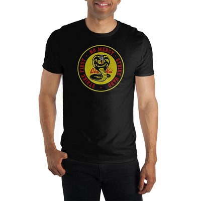 No Mercy Cobra Kai Tv Series Mens Black Graphic Tee-3xl : Target