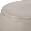 Maggift Patio End Tables, Stylish End Tables for Indoor and Outdoor Use, Ideal for Gardens, Backyard, With Special Design, Gray, 24.75"*17.5"*20.25" - 4 of 4