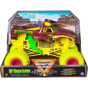 Monster Jam, Official El Toro Loco Monster Truck, Collector Die-Cast Vehicle, 1:24 Scale, Kids Toys for Boys and Girls Ages 3 and up - 1 of 4