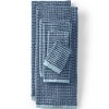 Lands' End Turkish Quick-Dry Cotton Textured Gingham Towel - 2 of 3