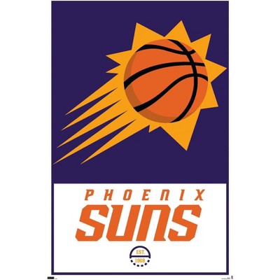 Trends International Nba Phoenix Suns - Logo 21 Framed Wall Poster ...