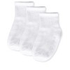Memoi 3 Pairs Infant Ribbed Non-Skid Ankle Socks - 2 of 4