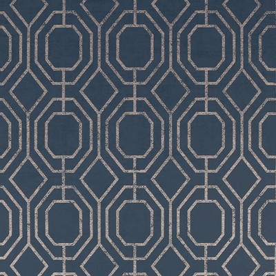 Transform Geo Navy Peel and Stick Wallpaper