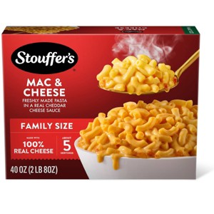 Stouffer's Mac and Cheese Family Size Frozen Meal - 40oz - 1 of 4