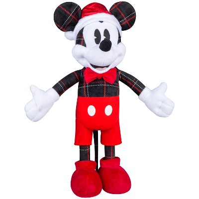 Gemmy Christmas Inflatable Mickey Mouse in Vintage Plaid, 1.5 ft Tall, Multi
