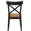GDFStudio Currant Faux Leather and Rubberwood Dining Chairs (Set of 2) - 4 of 4