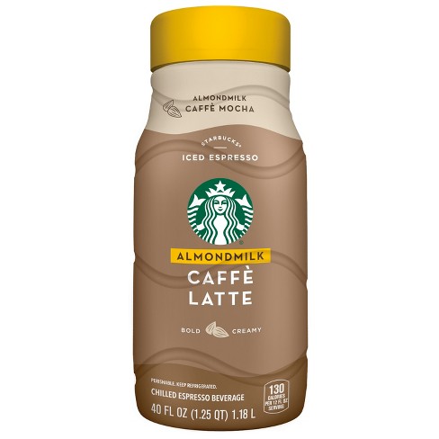 Starbucks Almondmilk Caffe Latte - 40 Fl Oz : Target