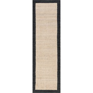 Nuloom Bronwyn Farmhouse Bordered Jute Blend Indoor Area Rug - 1 of 4