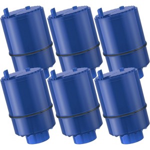 6-Pack Water Filter Replacement for PUR, PUR PLUS Faucet Water Filtration System, Replace Mineral Core Faucet Mount Water Filter, Fil-Fresh - 1 of 4