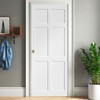 NicBex Barn Door 24" x 80" 6 Panel Real Primed Door Slab, Water-proof,  Anti-deformation Modern Interior DIY Panel Door - 4 of 4