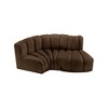 Meridian Furniture,Arc Velvet Modular Sofa - 4 of 4