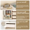 LOVMOR Children's toy storage cabinets - Gray - 4 of 4