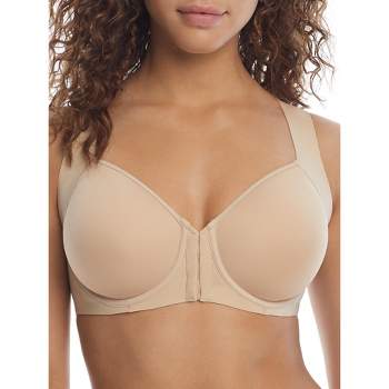 Women's Bali DF3490 Passion for Comfort Breathable Minimizer Wired Bra  (Sandshell 38C)