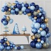 7.2FT Wedding Arch Backdrop Cover Spandex Fitted White Wedding Arch Covers Round Top Chiara Arches Backdrop Cover for Birthday Party Ceremony - 3 of 4