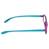 Calabria 837 Metallic Reading Glasses|Womens|Hard Case|Crystal Accents|Vibrant|Spring Hinged|18 Power Options|Mahogany Bronze/Golden Yellow|+1.50 - 3 of 4