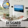 Sanus VODLT1-B2 Premium Large Outdoor Tilt Mount with Corrosion Resistant Coating & Stainless-Steel Hardware for 37"-95" TVs - 2 of 4