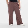 Women's Mid-Rise Wide Leg Sweatpants - Wild Fable™ - 2 of 3