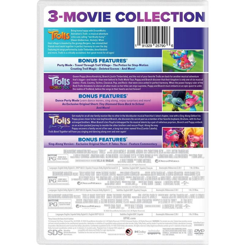 Trolls 3-Movie Collection, 3 of 4