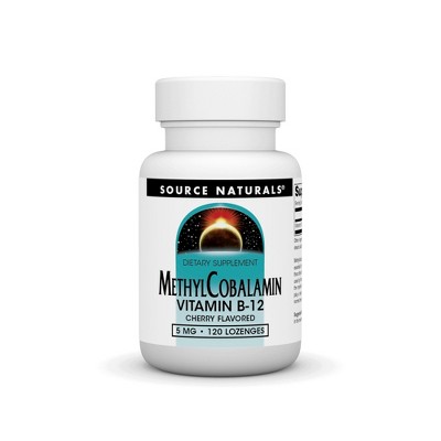 Methylcobalamin 5mg by Source Naturals, Inc.  -  120 Lozenge