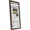 Americanflat 11x22 Newspaper Frame with plexiglass - Assorted Media Article Cover Frame - Available in a variety of Colors - 4 of 4