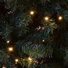 Tangkula 7.5'PVC Artificial Christmas Tree Pre-Lit 400 LED Lights w/ Metal Stand New - 3 of 4